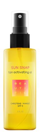 Beautific Sun Snap Tan Activating Oil SPF 5