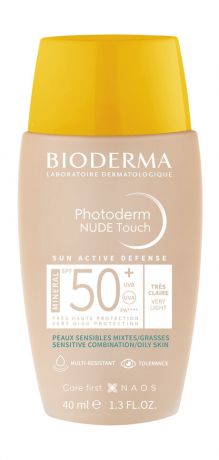 Bioderma Photoderm Nude Touch Sun Active Defense SPF 50+
