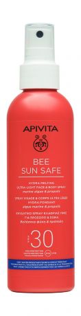 Apivita Bee Sun Safe Hydra Melting Ultra-Light Face&Body Spray SPF 30