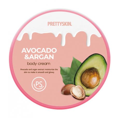 Prettyskin Avocado&Argan Body Cream