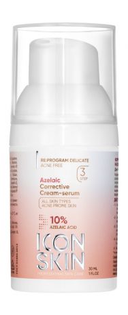 Icon Skin Re:Program Delicate Azelaiс Corrective Cream-Serum