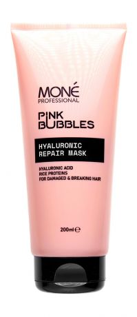 Mone Professional Pink Bubbles Hyaluronic Repair Mask