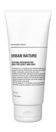 Urban Nature Soothing Regenerating Mask For Scalp And Hair