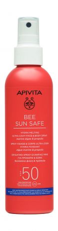Apivita Bee Sun Safe Hydra Melting Ultra-Light Face&Body Spray SPF 50