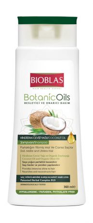 Bioblas Botanic Oils Coconut Oil Shampoo