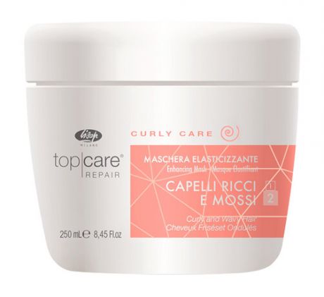 Lisap Milano Тор Care Repair Elasticising Mask Curly and Frizzy Hair