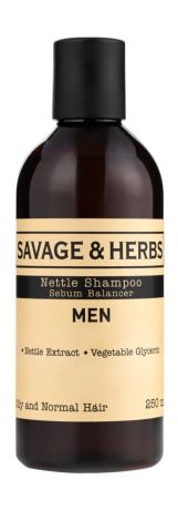 Savage&Herbs Nettle Shampoo Sebum Balancer