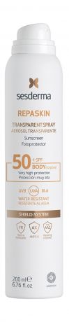 Sesderma Repaskin Transparent Spray Body Sunscreen SPF 50