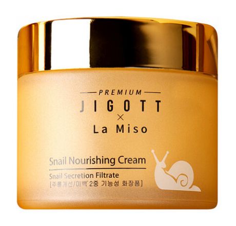 Premium Jigott&La Miso Snail Nourishing Cream