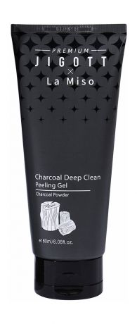 Premium Jigott&La Miso Charcoal Deep Clean Peeling Gel