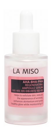 La Miso AHA-BHA-PHA Regenerating Ampoule Serum