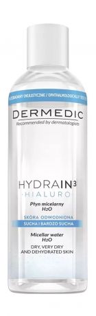 Dermedic Hydrain3 Hialuro Micellar Water H20