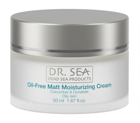 Dr.Sea Oil-Free Moisturising Cream with Cucumber and Dunaliella