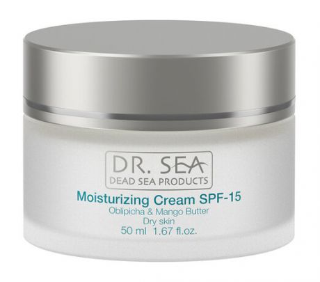 Dr.Sea Moisturising Cream with Oblipicha and Mango SPF 15