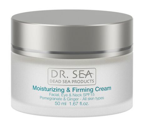 Dr.Sea Moisturising Firming Facial Eye and Neck Cream SPF 15