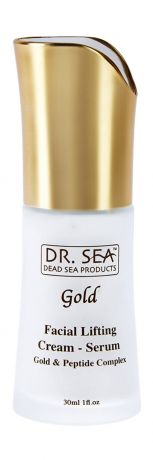 Dr.Sea Facial Lifting Cream-Serum with Gold and Peptide Complex