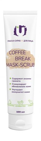 The U Coffee Break Mask-Scrub