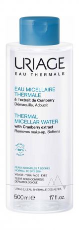 Uriage Thermal Micellar Water Normal to Dry Skin