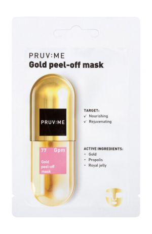 Pruv:Me Gold Peel-Off Mask