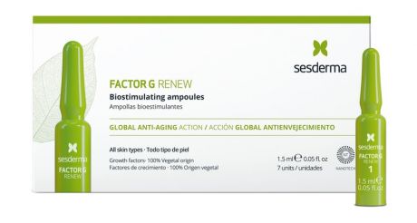 Sesderma Factor G Renew Biostimulating Ampoules
