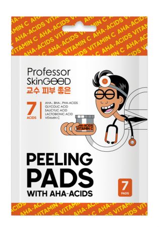 Professor SkinGood Peeling Pads with Acids and Vitamin C