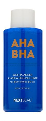 NextBeau Wish Planner AHA/BHA Peeling Toner