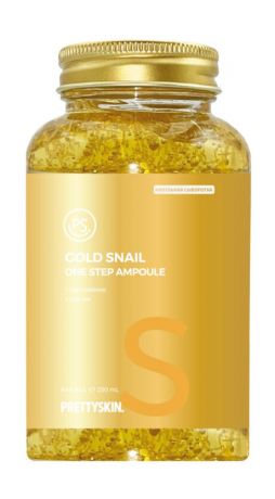 Prettyskin Gold Snail One Step Ampoule Serum