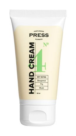 Press Gurwitz Hand Cream № 4 Bergamot, Fig, Musk