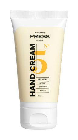 Press Gurwitz Hand Cream № 5 Ginger, Verveine, Vanilla