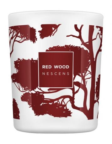 Nescens Red Wood Scented Candle