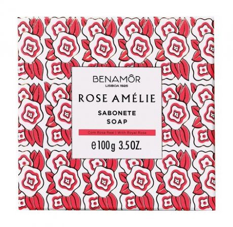 Benamor Rose Amelie Revitalizing Perfume Soap