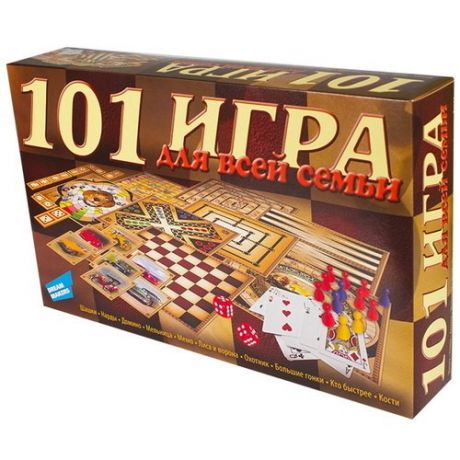 Игра детская настольная "101 игра. New"