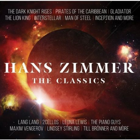 Виниловая пластинка Hans Zimmer - The Classics 2LP