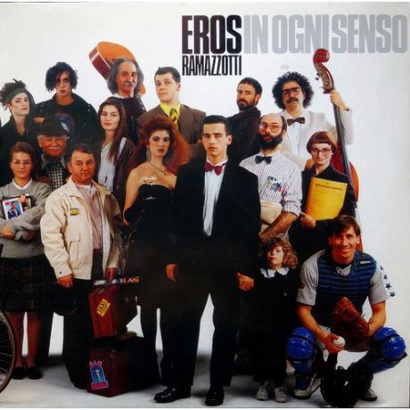 Виниловая пластинка Eros Ramazzotti - In Ogni Senso (Red, Italian Version) LP