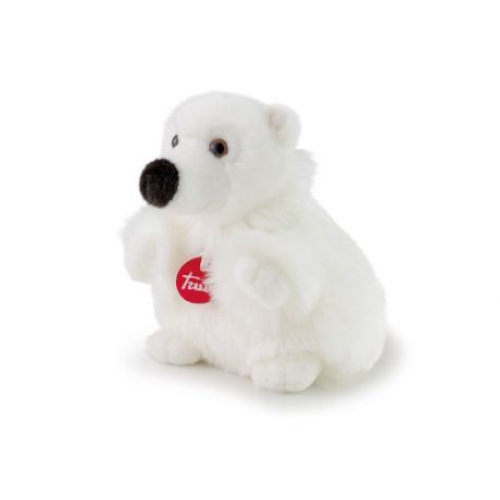 Мягкая игрушка Белый медведь - пушистик, 16 х 20 х 20 см