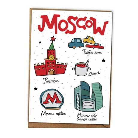 Открытка Assorti Moscow
