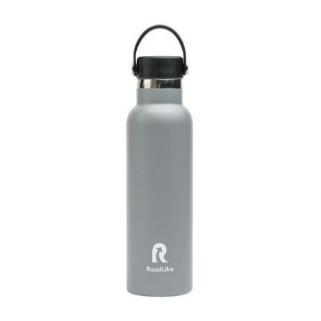 Термобутылка RoadLike Flask, 600 мл, серый