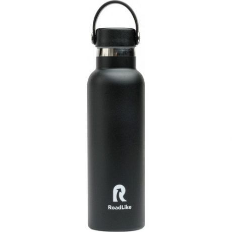 Термобутылка RoadLike Flask, 600 мл, черный