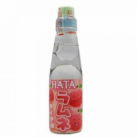 Напиток газированный Hata Kosen Ramune Со вкусом личи, 200 мл