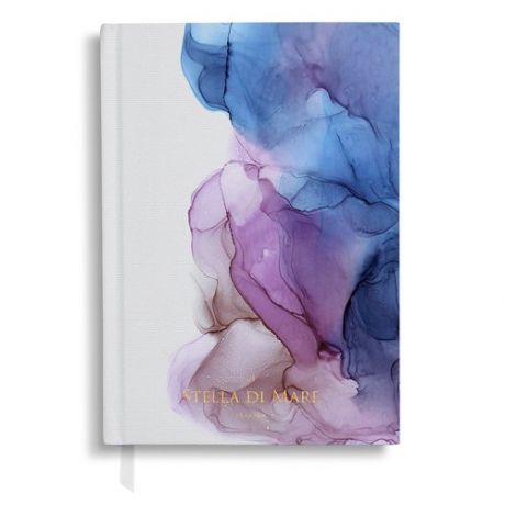 Ежедневник Stella di Mare Tint, 176 листов, А5, фиолетовый