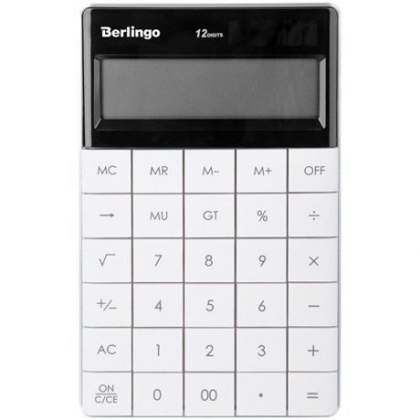 Калькулятор настольный Berlingo Power TX, белый