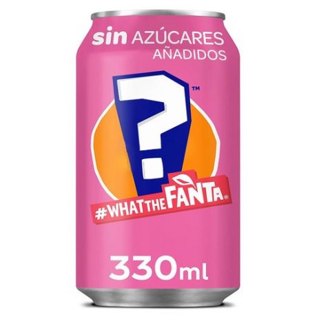 Напиток безалкогольный сильногазированный Fanta WTF Красный, без сахара, 330 мл