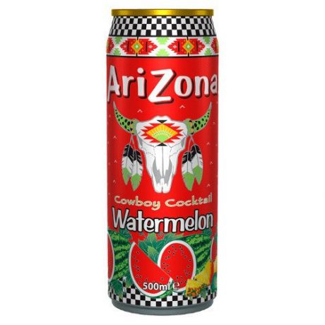 Напиток Аризона Арбуз (Watermelon Cowboy Cocktail), 500мл