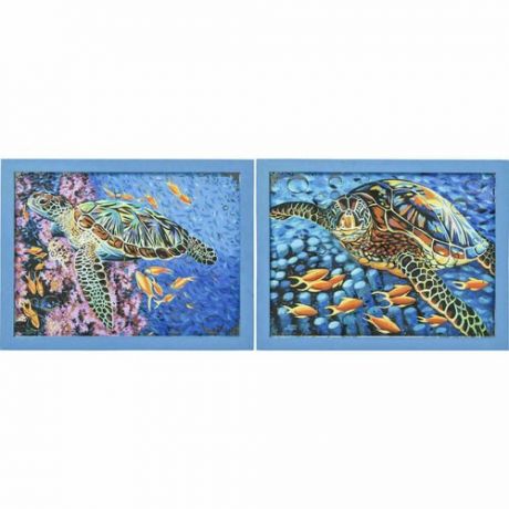 Картина Морская черепаха, в ассортименте, 58 х 76 х 4 см