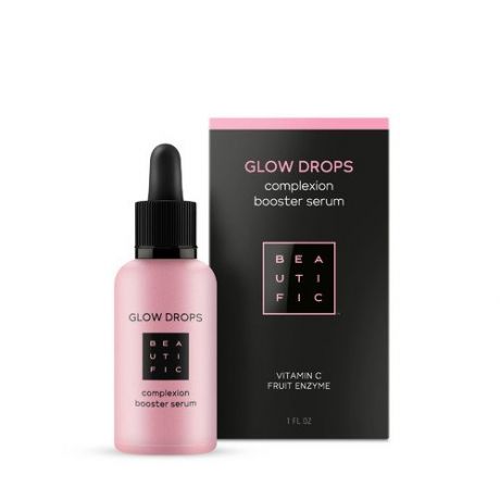 Сыворотка для лица Beautific Glow Drops бустер для идеального цвета лица с витамином С, 30 мл