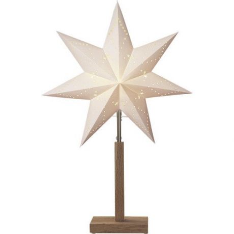 Декоративный светильник Рождественская звезда, белый, 34х х 5 см