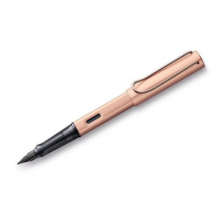 Ручка перьевая "076 lux" розовое золото EF