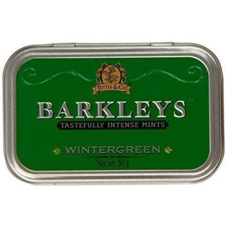 Леденцы "Barkleys Mints Wintergreen", 50 г