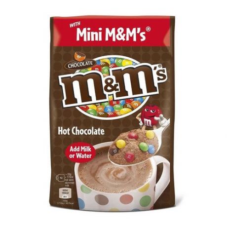 Горячий шоколад в пакете M&M