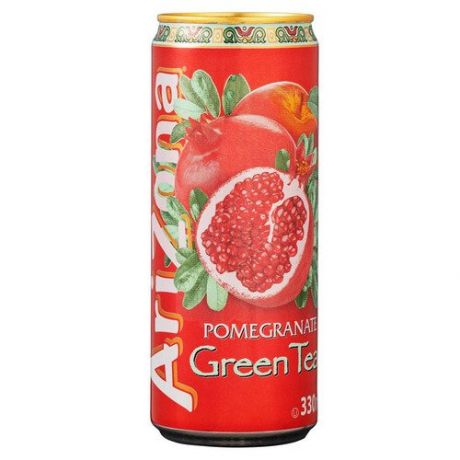 Напиток Arizona Green Tea Pomegranate, 340 мл